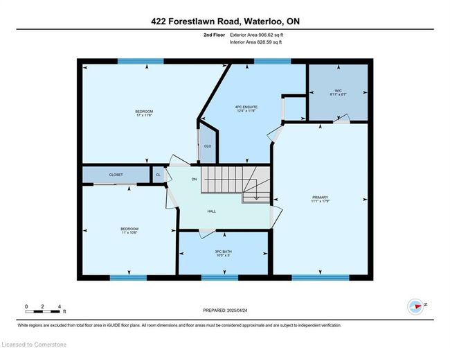 422 Forestlawn Rd, House other with 3 bedrooms, 3 bathrooms and 6 parking in Waterloo ON | Image 49