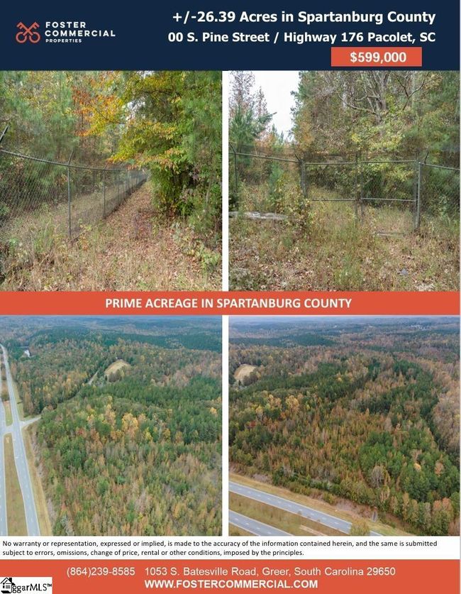 00 Highway 176 Byp, Home with 0 bedrooms, 0 bathrooms and null parking in pacolet SC | Image 7