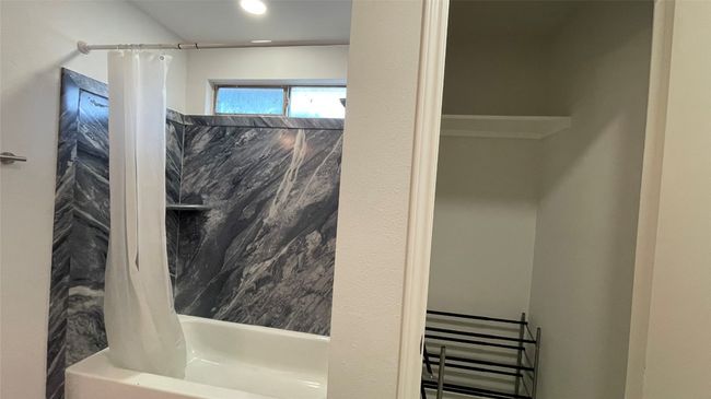 Full bathroom with shower / bath combo with shower curtain | Image 16