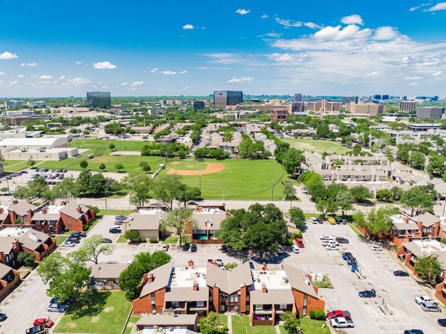 Bird's eye view with a view of city | Image 30