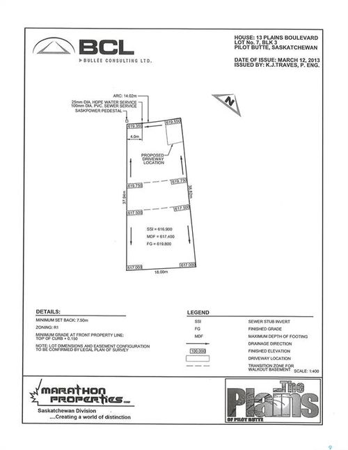 13 Plains Rd, Pilot Butte, SK, S0G | Card Image