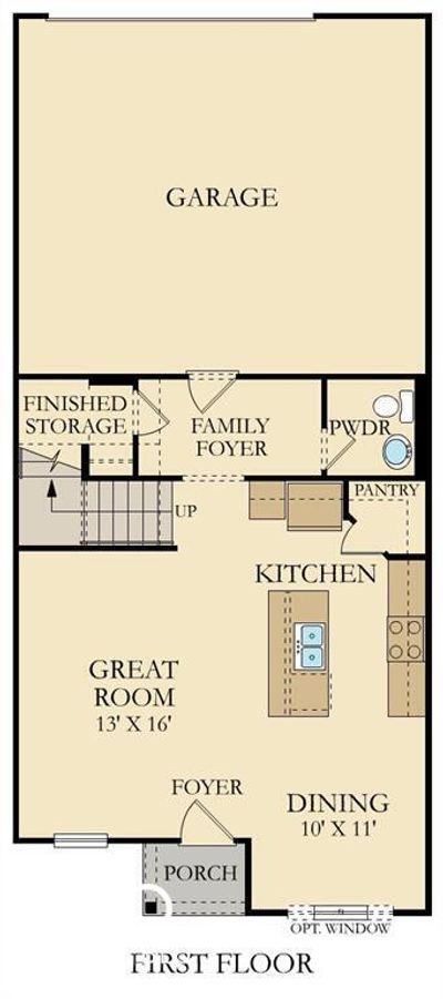 1764 Trinity Lane, Townhouse with 3 bedrooms, 2 bathrooms and null parking in Westfield IN | Image 1