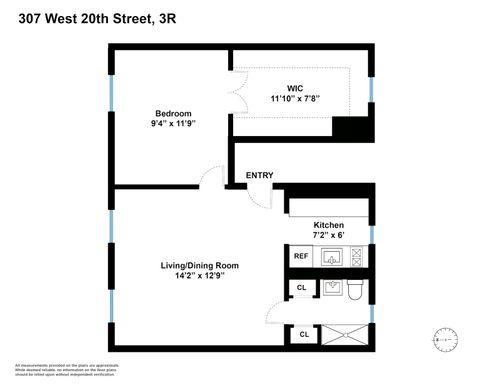 3r-307 W 20th St, New York, NY, 10011-9311 | Card Image