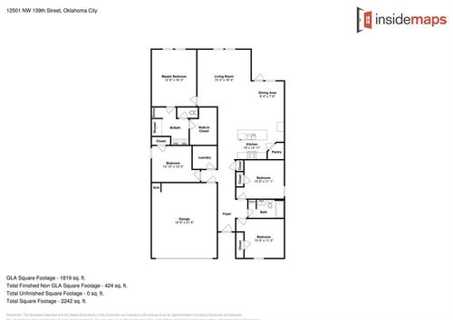 12501 Nw 139th St, Piedmont, OK, 73078-5118 | Card Image