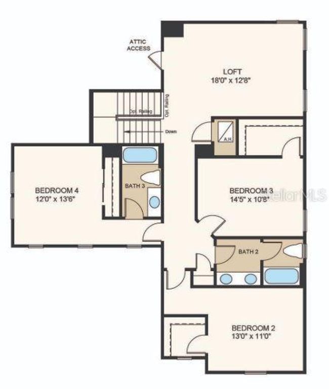 Structural options added include: Gourmet kitchen, pocket sliding glass door at gathering room, extended covered lanai, and outdoor kitchen rough-in. | Image 4