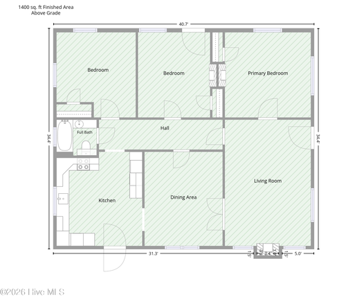 1320 Baltimore Church Rd, Fairmont, NC, 28340-7852 | Card Image
