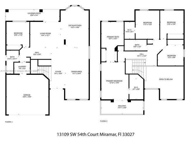 13109 Sw 54 Th Ct, House other with 5 bedrooms, 3 bathrooms and null parking in Miramar FL | Image 50