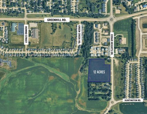 12 Acres Cedar Heights Drive, Cedar Falls, IA, 50613 | Card Image