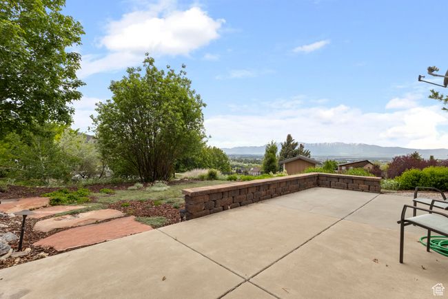 View of patio / terrace with a mountain view | Image 40