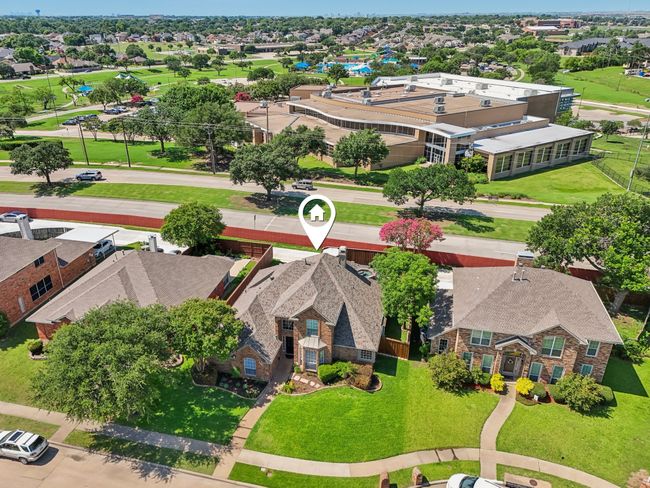 Aerial view of residential area showing proximity to Rec Center | Image 37