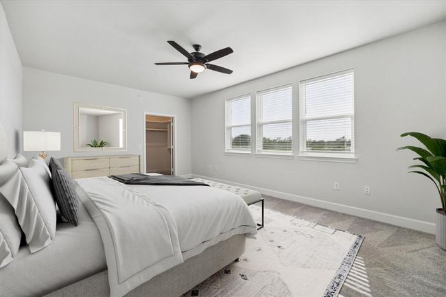 Virtually Staged. Spacious primary suite. | Image 8