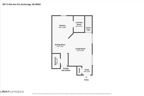 b-5811 E 6th Ave, Anchorage, AK, 99504-1015 | Card Image