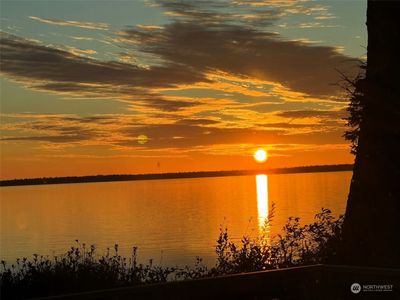 Beautiful sunset from bay front deck. | Image 1