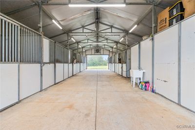 View of horse barn with sink | Image 3