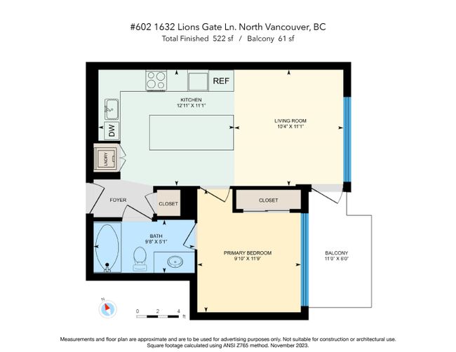 602 - 1632 Lions Gate Lane, Condo with 1 bedrooms, 1 bathrooms and 1 parking in North Vancouver BC | Image 30