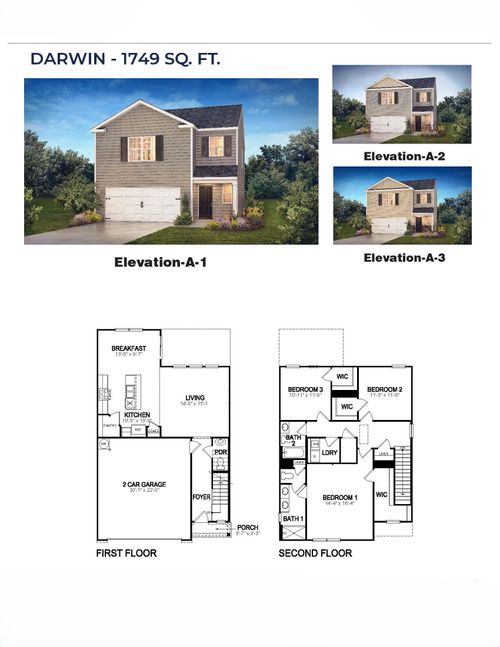 733 N Ivyblake Ct, woodruff, SC, 29388 | Card Image