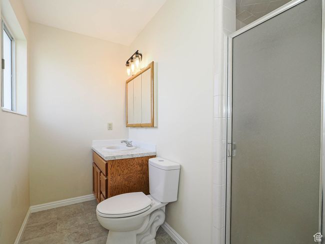 Full bath with vanity and a shower stall | Image 42