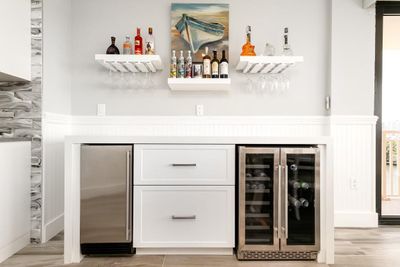 Wet Bar with Wine Coolers and Ice Machine | Image 3