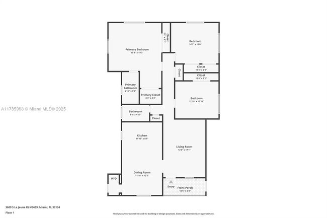3609 S Le Jeune Rd, Home with 0 bedrooms, 0 bathrooms and 5 parking in Coral Gables FL | Image 9