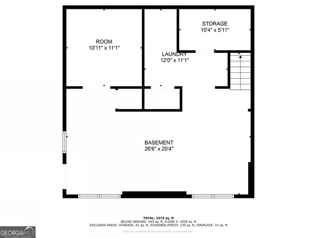 2985 Medinah Ct, House other with 3 bedrooms, 2 bathrooms and null parking in Chamblee GA | Image 45