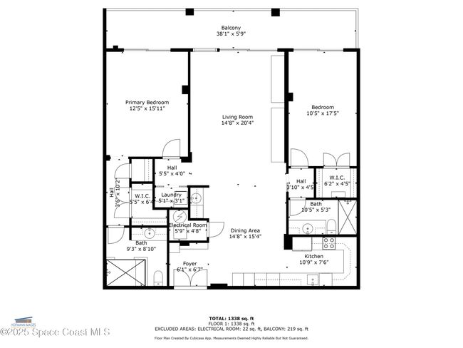 APT-1104 - 2100 N Atlantic Ave, Condo with 2 bedrooms, 2 bathrooms and null parking in Cocoa Beach FL | Image 49