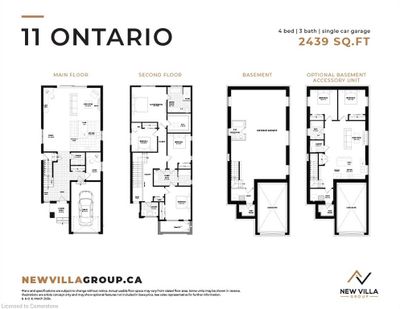 11 Ontario St, House other with 4 bedrooms, 2 bathrooms and 3 parking in Cambridge ON | Image 2