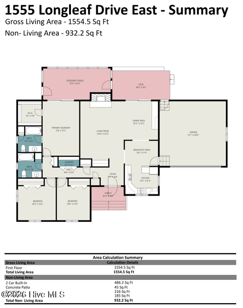 1555 Longleaf Drive E, Pinehurst, NC, 28374 | Card Image