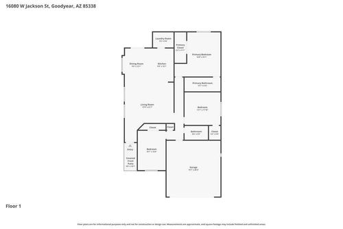 16080 W Jackson St, Goodyear, AZ, 85338-2890 | Card Image