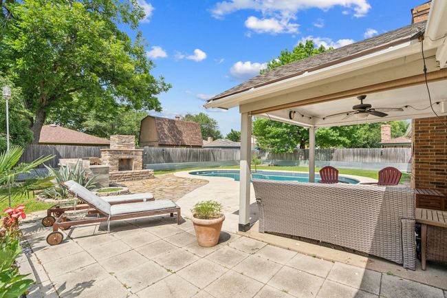 A backyard patio and pool area for all to enjoy! | Image 23