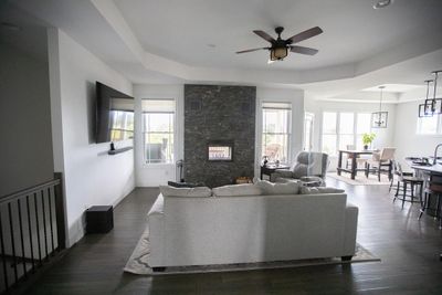 Living Room Main Level Custom Fireplace | Image 3