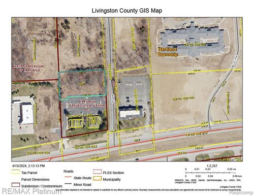 VL Highland Road 0.99 Acres, Hartland Township, MI, 48353 | Card Image