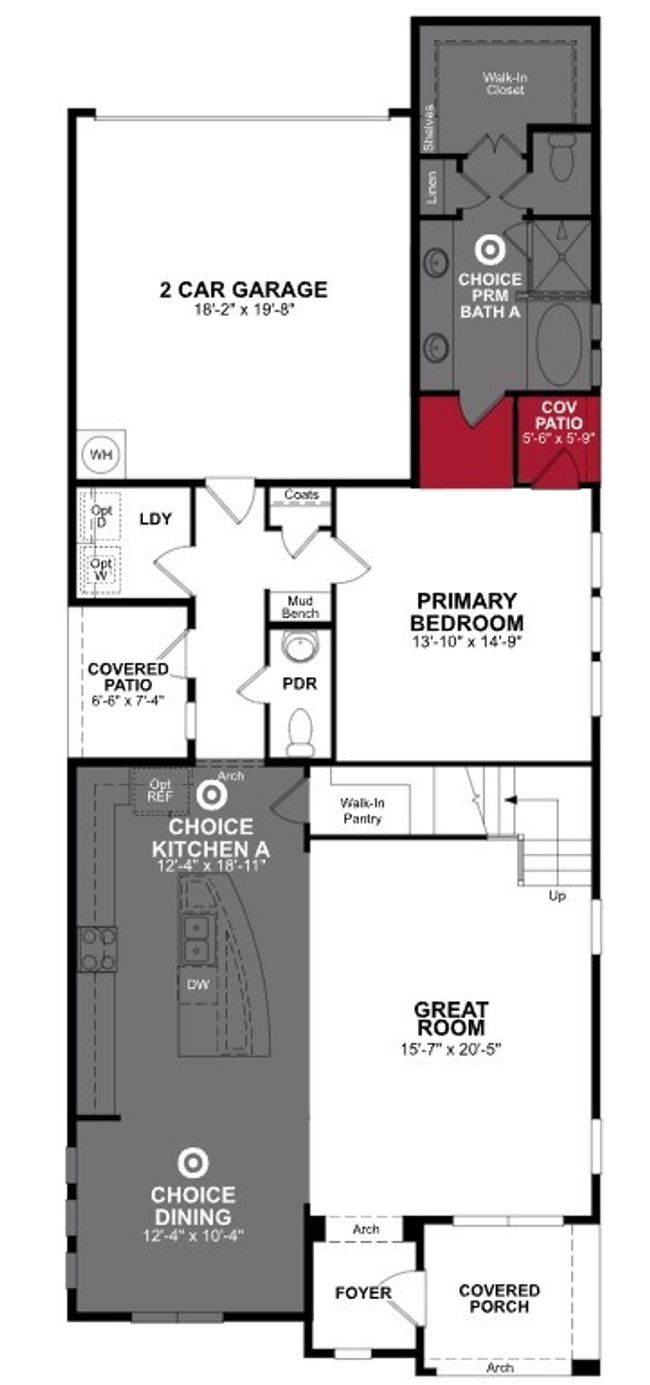 Beazer Homes Treeline Brazos floorplan. | Image 17