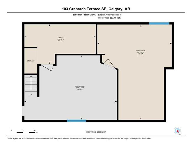 103 Cranarch Terrace Se, Home with 3 bedrooms, 2 bathrooms and 2 parking in Calgary AB | Image 35