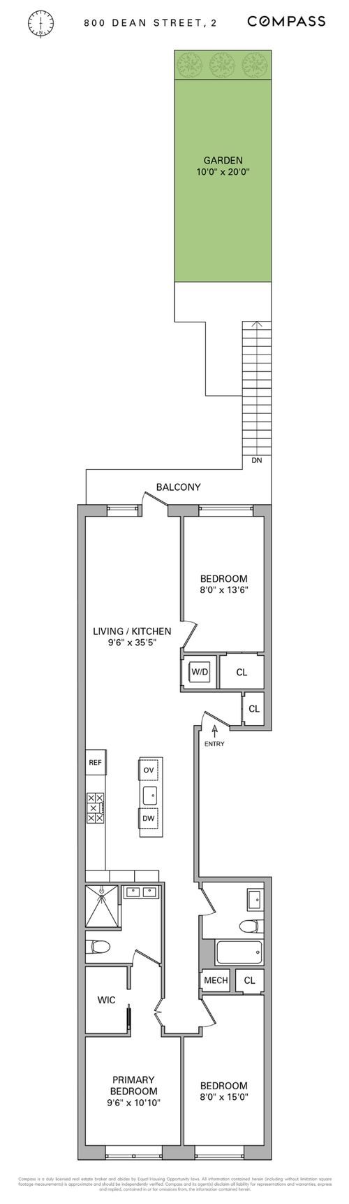 2-800 Dean St, Brooklyn, NY, 11238-6305 | Card Image