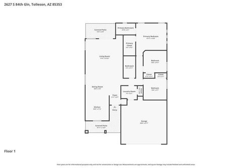 2627 S 84th Gln, Tolleson, AZ, 85353-8981 | Card Image