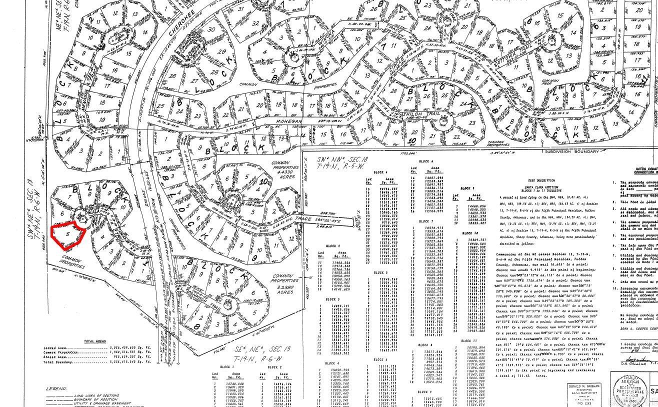 Land in Cherokee Village 2