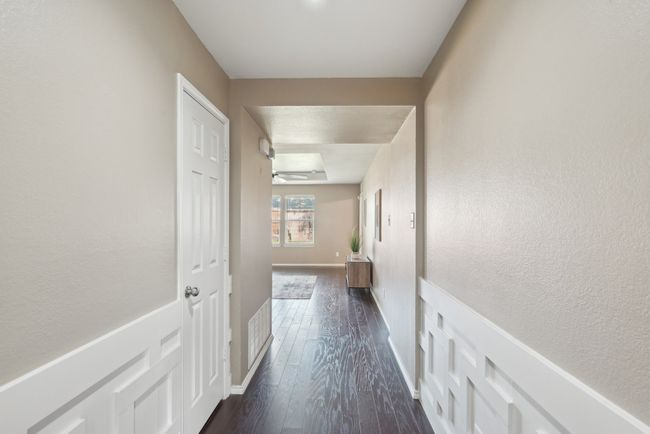 Hall with dark wood-style floors | Image 20