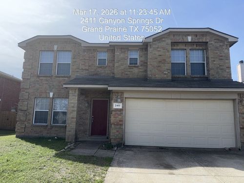 2411 Canyon Springs Dr, Grand Prairie, TX, 75052-8620 | Card Image