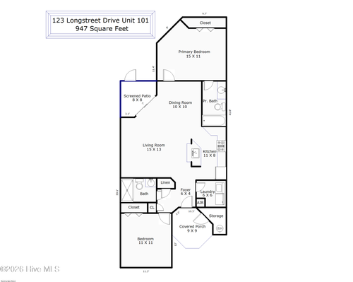 apt-101-123 Longstreet Dr, Wilmington, NC, 28412-1741 | Card Image