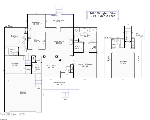 8404 Wingfoot Way, Wilmington, NC, 28412-3395 | Card Image