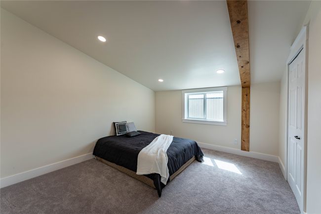 Carpeted bedroom with baseboards and recessed lighting | Image 16