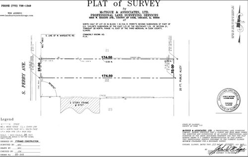 6719 S Perry Ave, Chicago, IL, 60621-3713 | Card Image