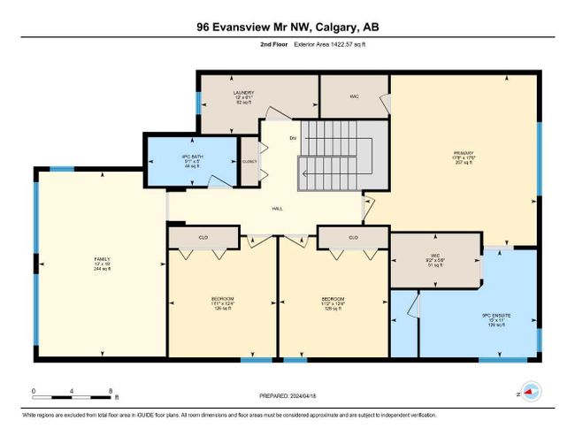 96 Evansview Manor, Home with 3 bedrooms, 2 bathrooms and 4 parking in Calgary AB | Image 42