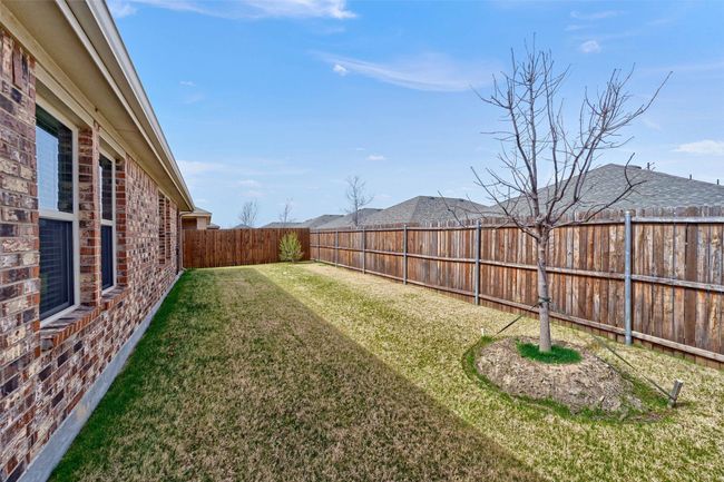 View of fenced backyard | Image 27