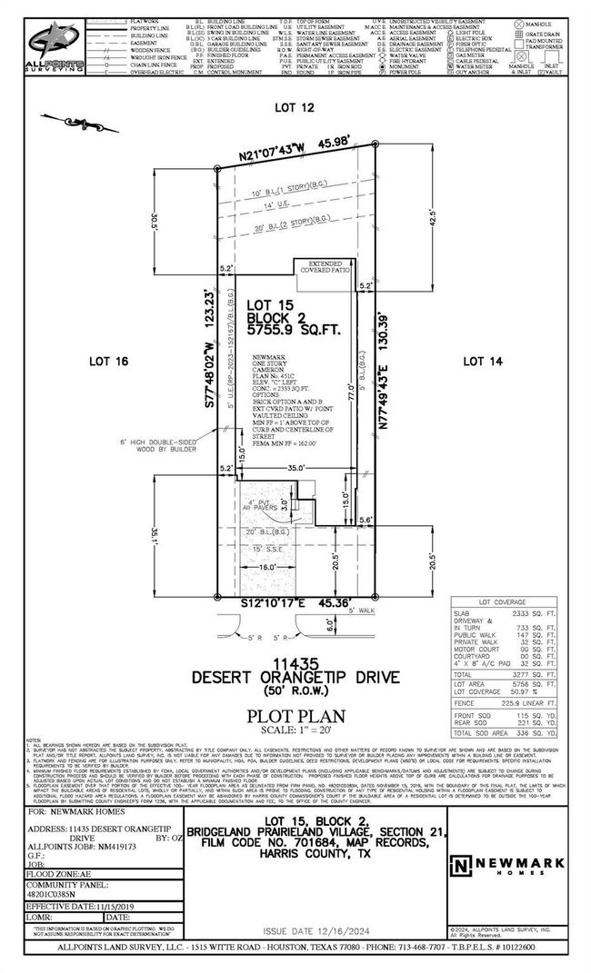 11435 Desert Orangetip Dr, House other with 4 bedrooms, 3 bathrooms and 2 parking in Cypress TX | Image 14