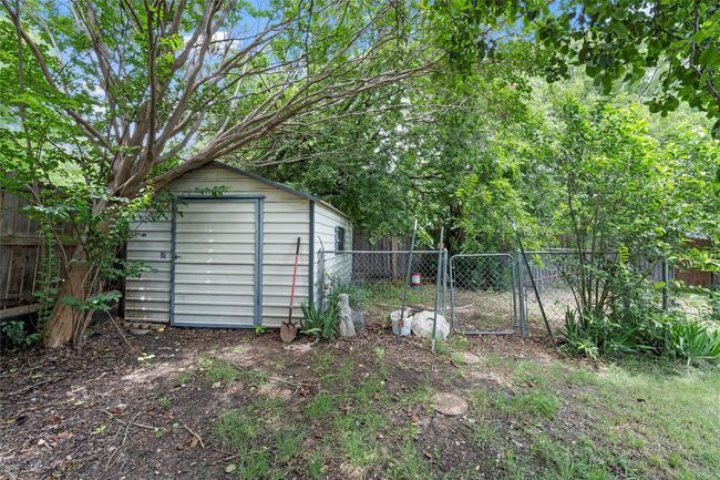 View of shed featuring a gate | Image 18