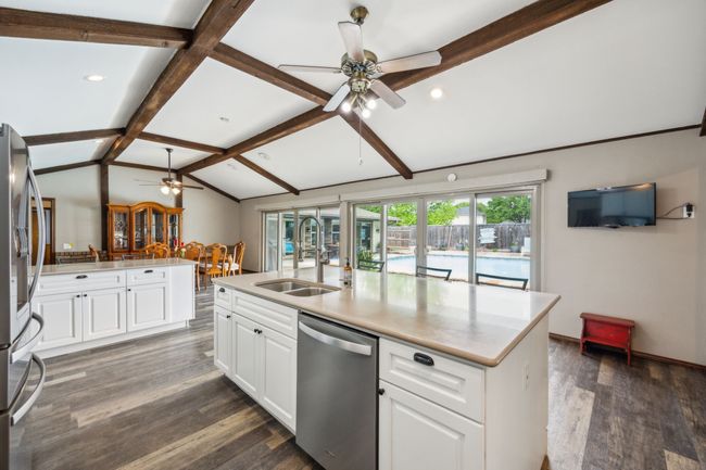 Kitchen with Multiple Prep Areas and Plenty of Cabinets | Image 13