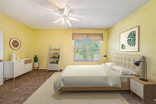 Virtually staged-Primary bedroom | Image 13