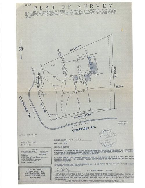 37 Cambridge Dr, Oak Brook, IL, 60523-1704 | Card Image