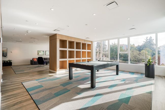 Recreation room with light wood-type flooring, visible vents, recessed lighting, and billiards | Image 30